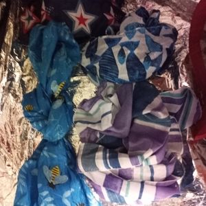 Hair scarves 5 in total